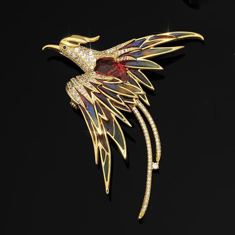 Flights of Fashion Set of Both Brooches